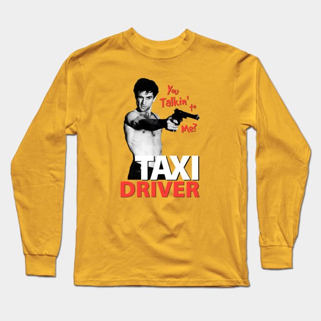 Mod.3 Taxi Driver American Thriller Long Sleeve T-Shirt by parashop